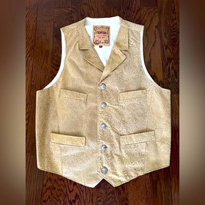 Western Leather Vest